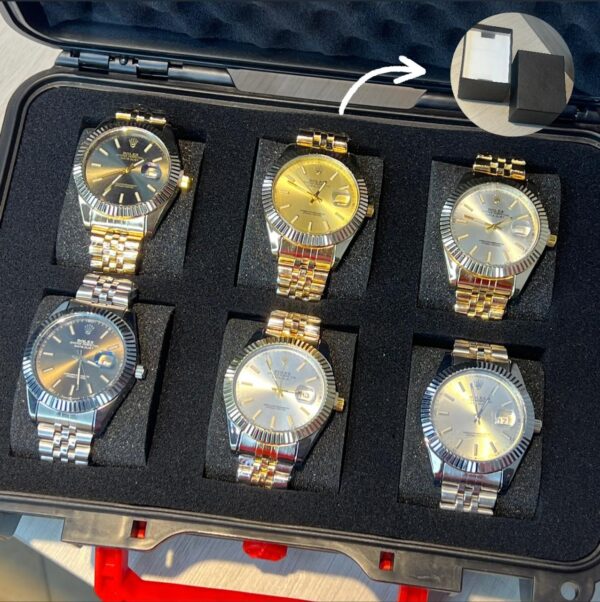 RELOJ ROLEX ACERADO CALENDARIO