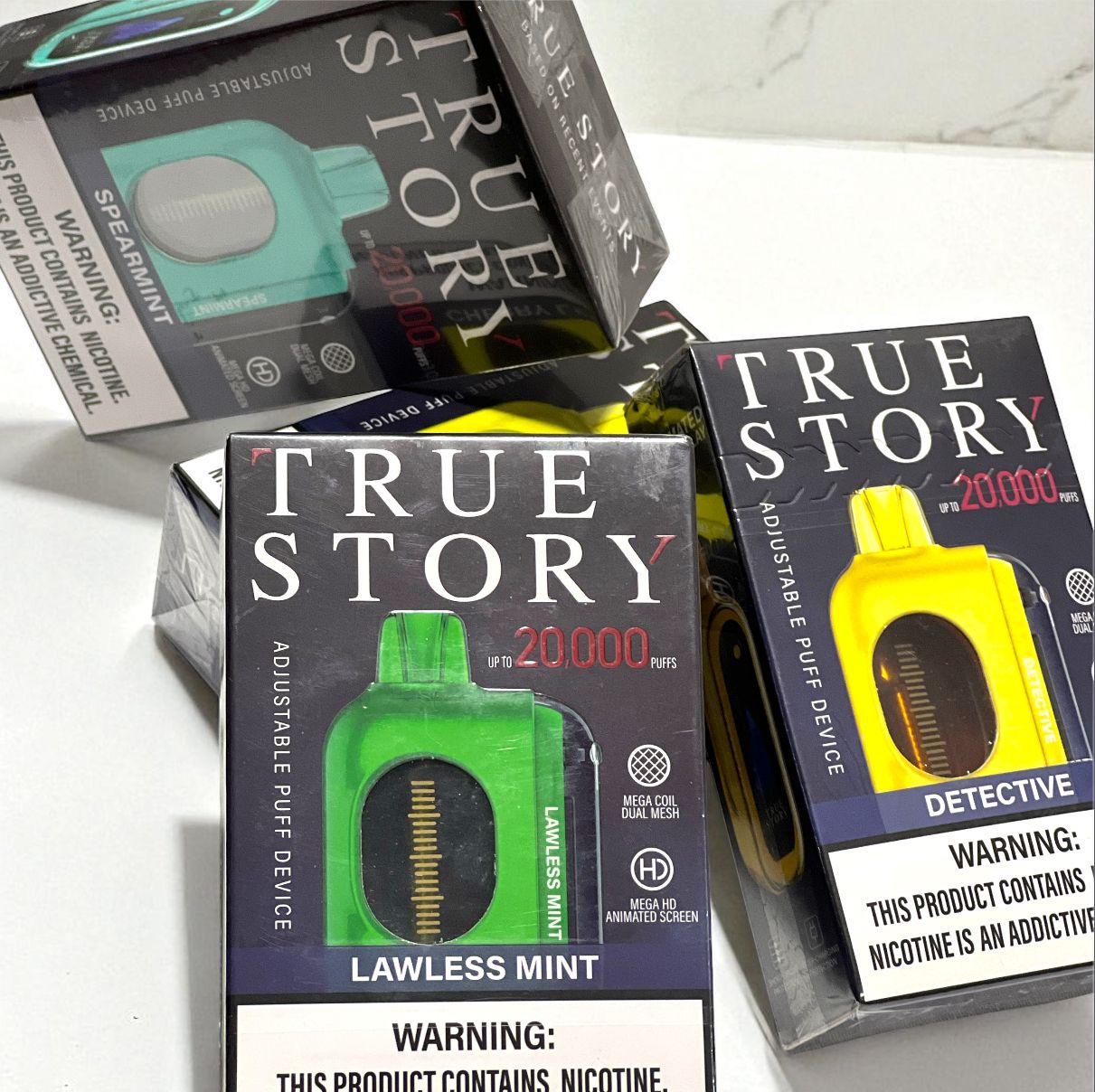 VAPORIZADORES TRUE STORY 20.000 PUFFS💨