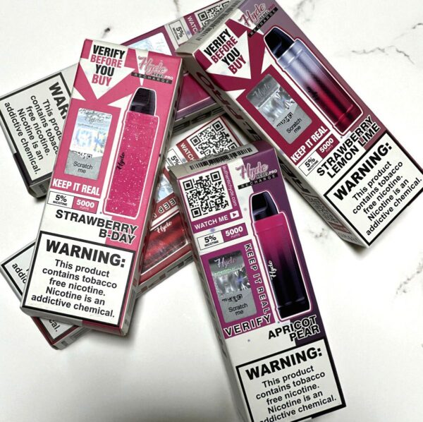VAPORIZADORES HYDE 5.000 PUFFS💨