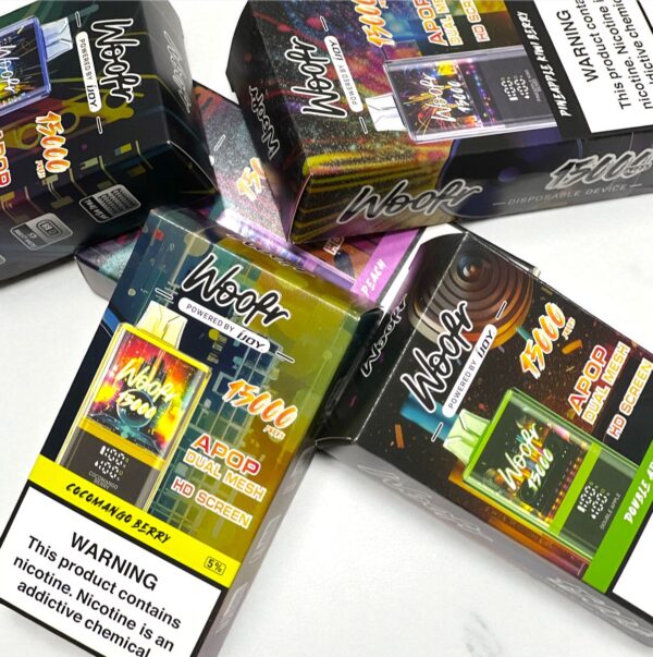 VAPORIZADORES WOOFR 15.000 PUFFS💨