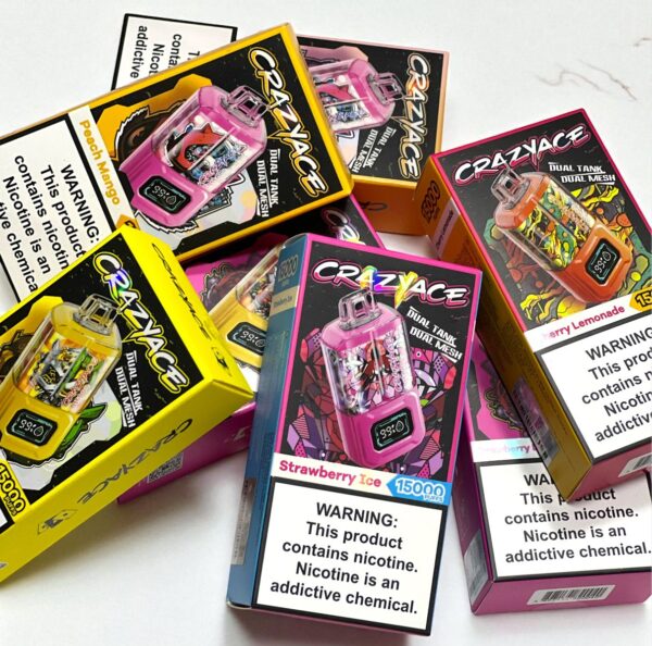 VAPORIZADORES CRAZY ACE 15.000 PUFFS💨